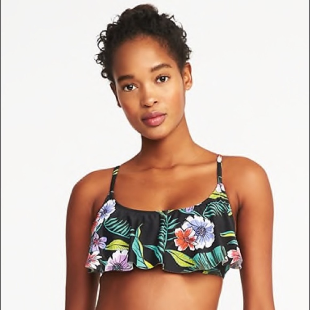 🔆Bikini Top - Tropical Print- by Old Navy 🔆